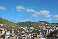 Vista parcial de Inhapim MG